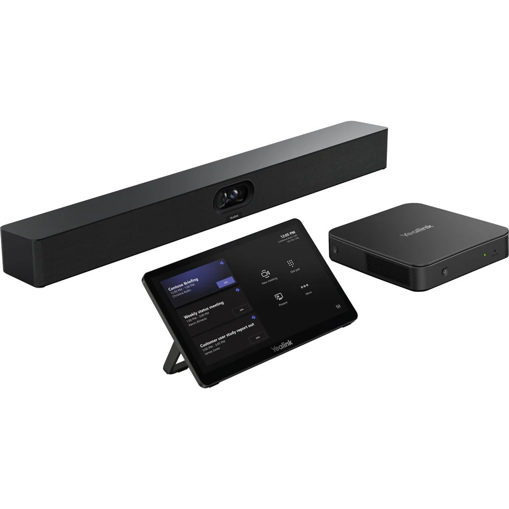 Yealink MVC S40 video conferencing bar, touch panel and mini-PC